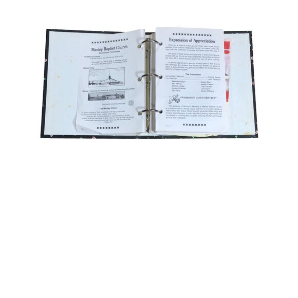 Community Cookbook Taste & See That The Lord Is Good Church Recipes 3 Ring Binde - Picture 12 of 13